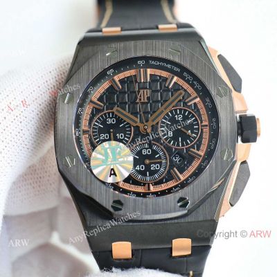 Superclone Audemars Piguet Royal Oak Offshore 7750 Black Ceramic Watch